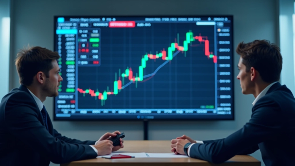Professional trading education classroom with market analysis displays and structured learning environment